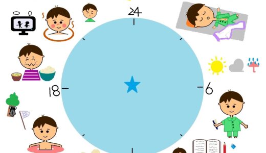 小学生が学ぶ時間管理のタイムスケジュール作成活動